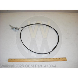 Walker Part # 4109-4 : CHOKE CNTRL & CABLE ASSY