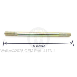 Walker Part # 4173-1 : Control Rod (4-15/16) *RH BOTH ENDS*
