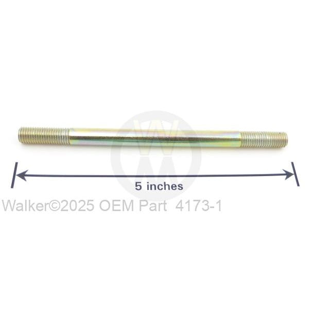 Walker Part # 4173-1 : Control Rod (4-15/16) *RH BOTH ENDS*