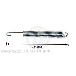 Walker Part # 4219 : EXTENSION SPRING (3/4x6-1/2)