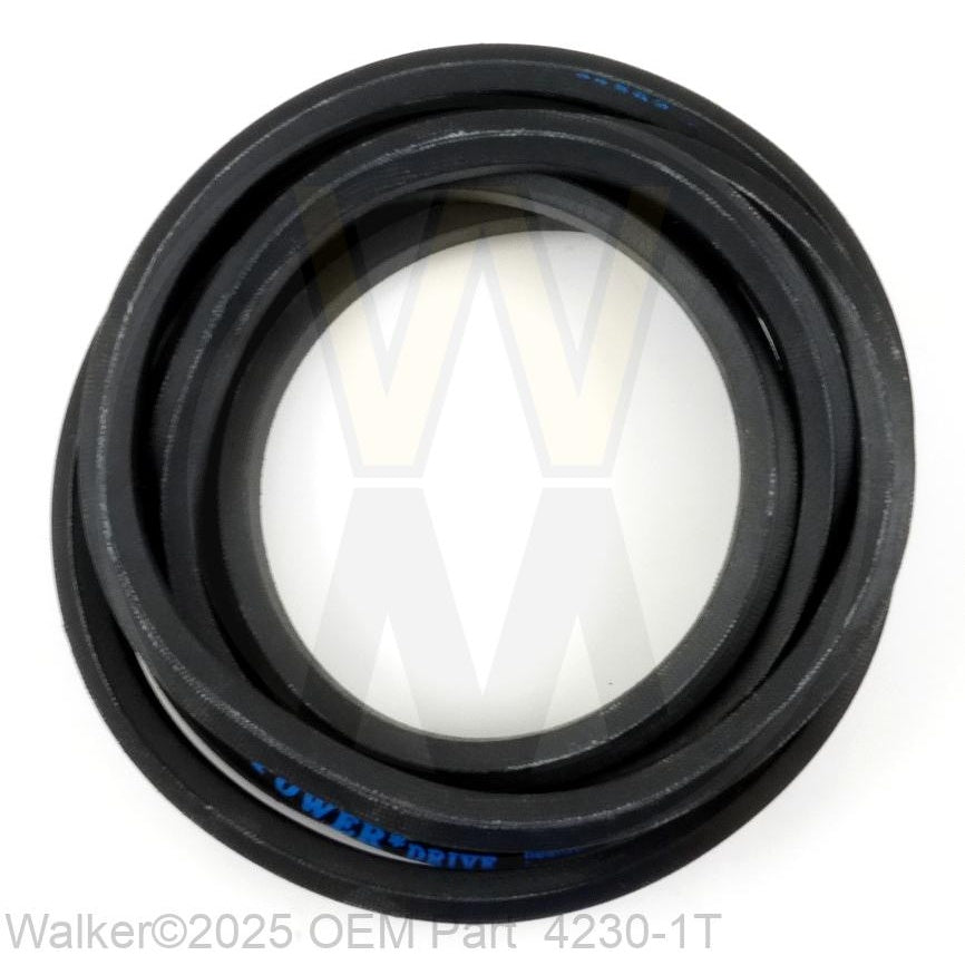 Walker Part # 4230-1T : Eng/PTO Belt/Matched Set Kevlar