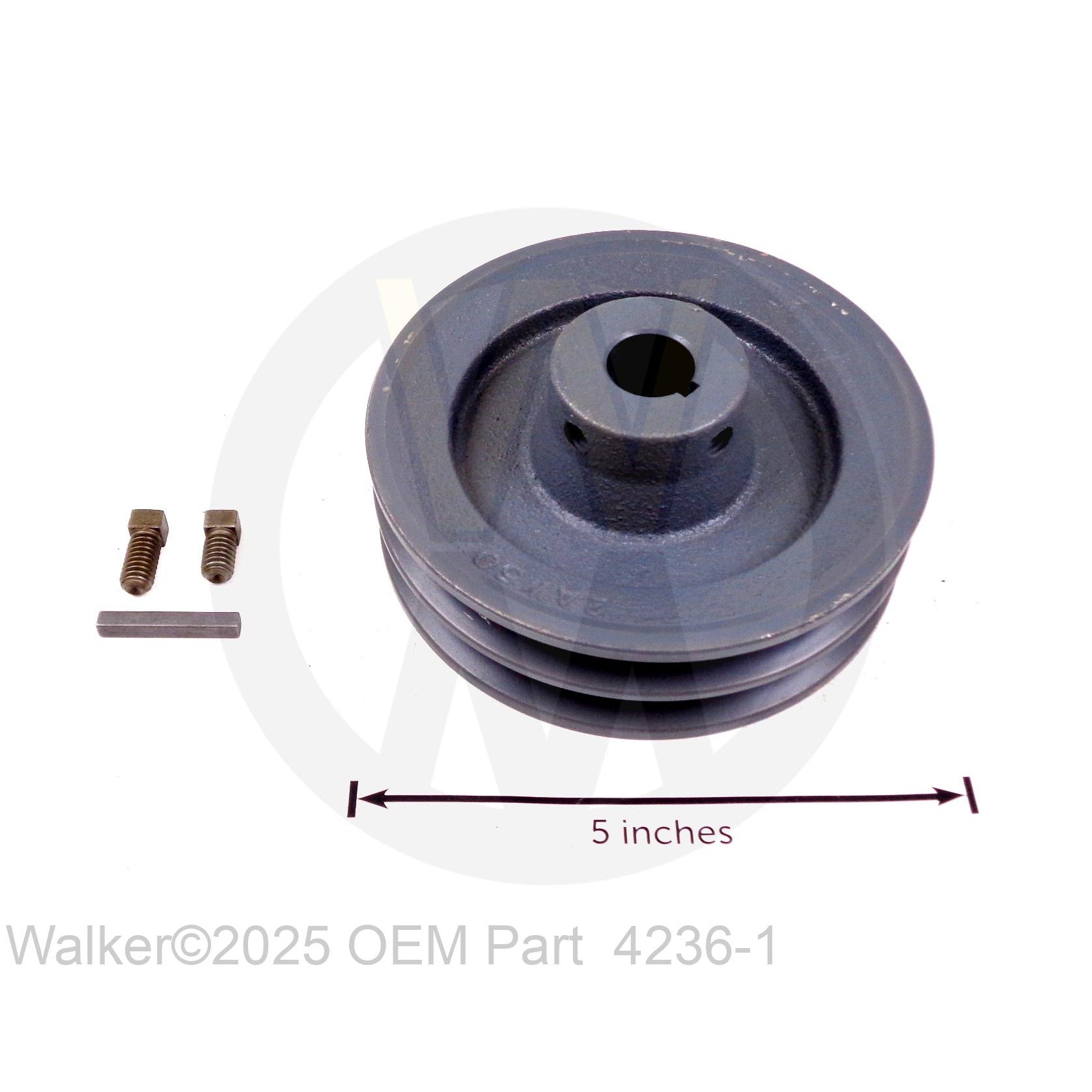 Walker Part # 4236-1 : PTO DRIVE PULLEY (5/AA)