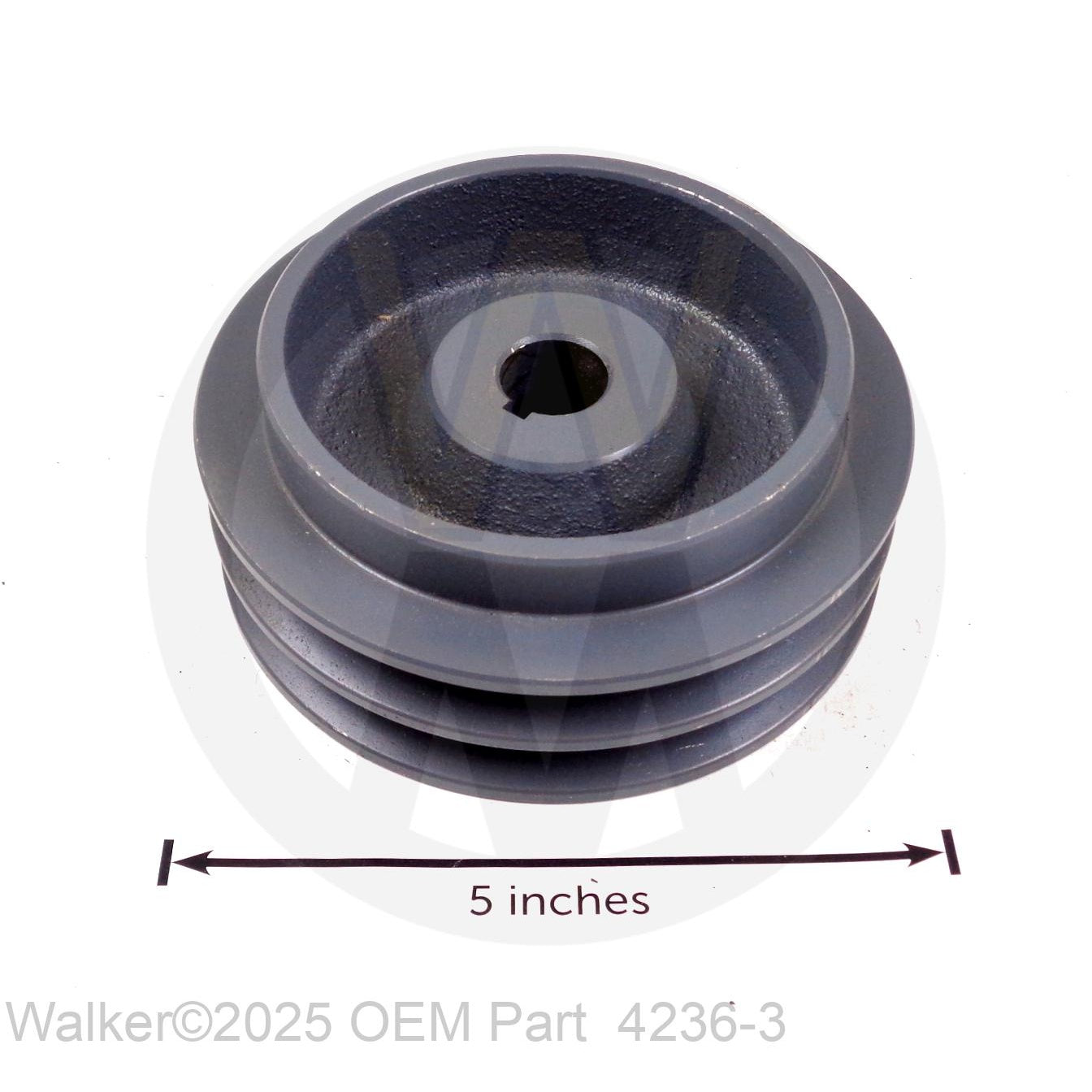 Walker Part # 4236-3 : PTO DR PULLEY (5/AA)