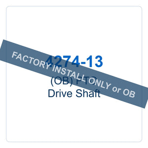 Walker Part # 4274-13 : (OB) PTO Drive Shaft