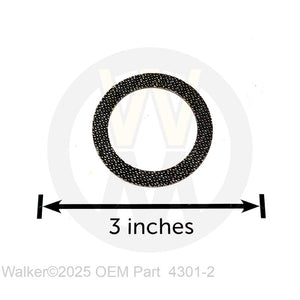 Walker Part # 4301-2 : FIBERGLIDE THRUST WASHER