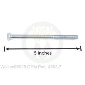 Walker Part # 4303-7 : CLUTCH ACT. BOLT (5/16)