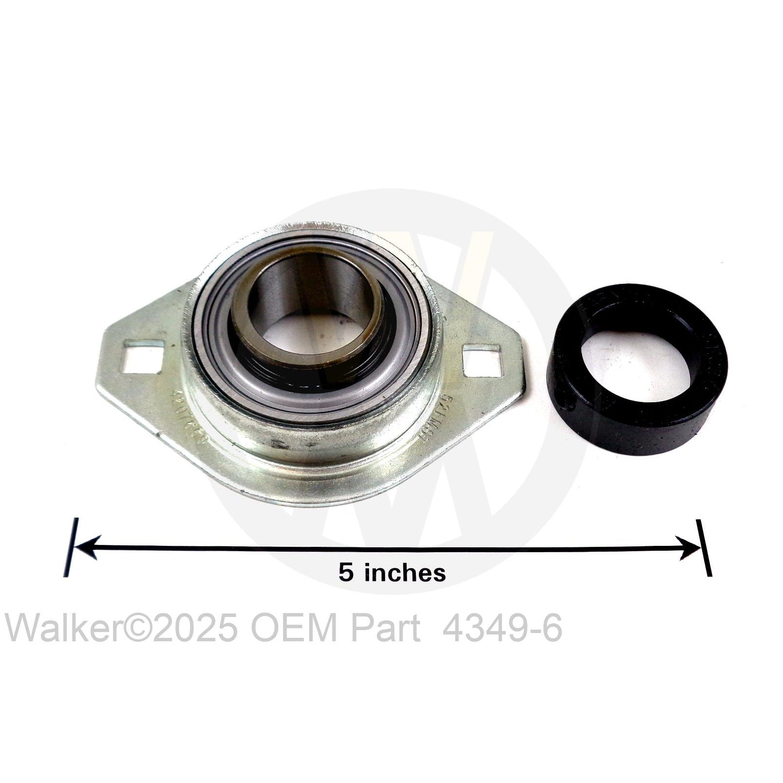 Walker Part # 4349-6 : FLANGED BEARING (1')
