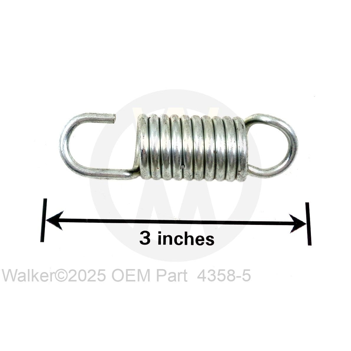 Walker Part # 4358-5 : CLUTCH LINKAGE SPRING