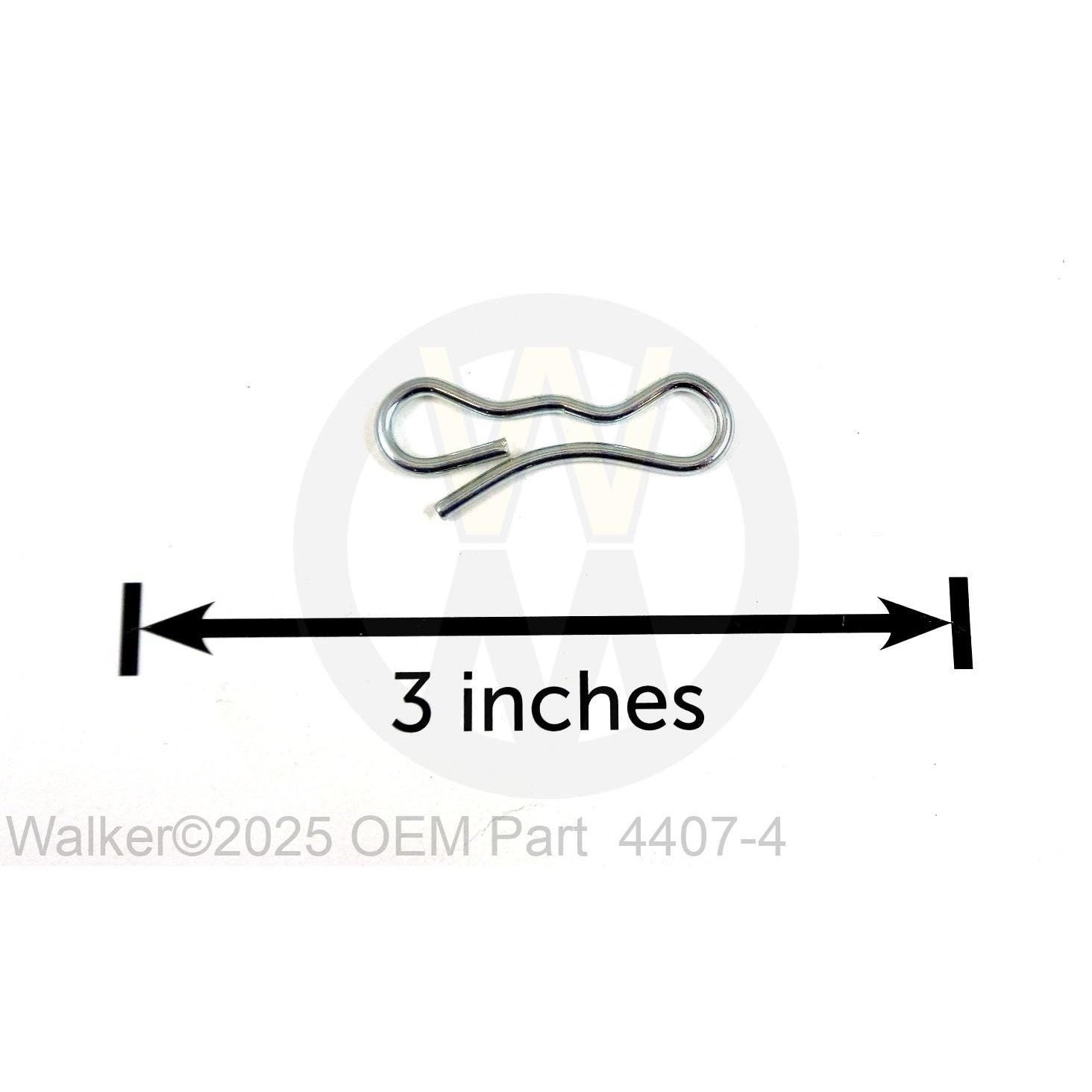 Walker Part # 4407-4 : BOW TIE COTTER PIN