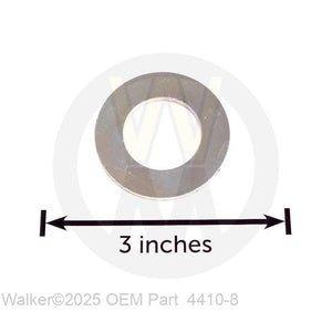 Walker Part # 4410-8 : WASHER 1X1-3/4X11GA