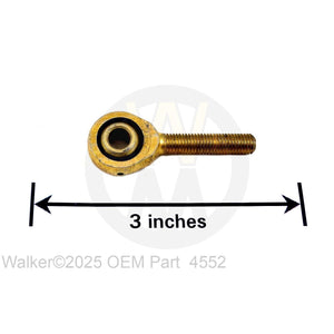 Walker Part # 4552 : BALL JOINT (1/4-28)