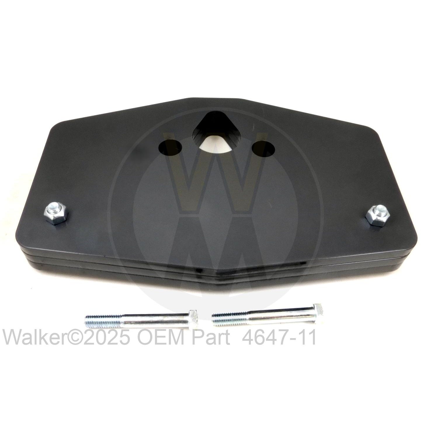 Walker Part # 4647-11 : Extra Tail Weight Plate, 50-lb (B27i)