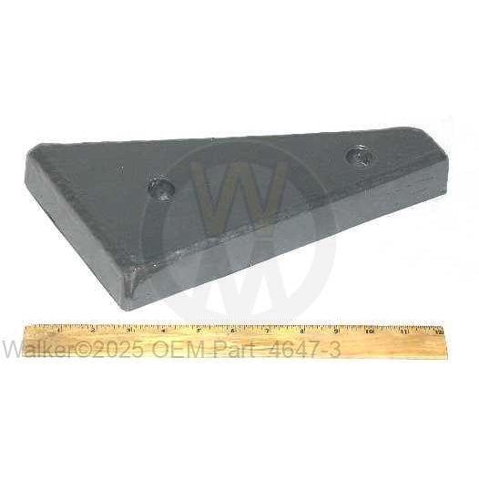 Walker Part # 4647-3 : TAIL WEIGHT/LH (30 lbs)