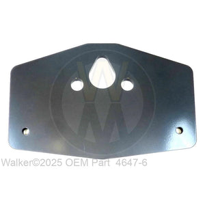 Walker Part # 4647-6 : Tail Weight Plate