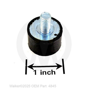 Walker Part # 4845 : RUBBER BUMPER (1.0X.625)