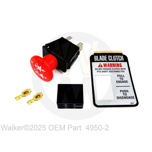 Walker Part # 4950-2 : PTO SWITCH UPGRADE KIT/MB