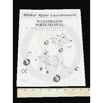 Walker Part # 5000-10 : PARTS MANUAL/DECKS/BOUND/04