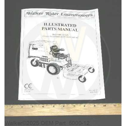 Walker Part # 5000-12 : PARTS MANUAL/S/BOUND/02