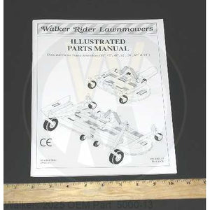 Walker Part # 5000-13 : PARTS MANUAL/DECKS/05