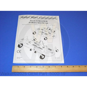 Walker Part # 5000-19 : PARTS MANUAL/DECKS/09