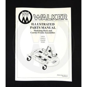Walker Part # 5000-24 : Parts Manual/Decks/DML