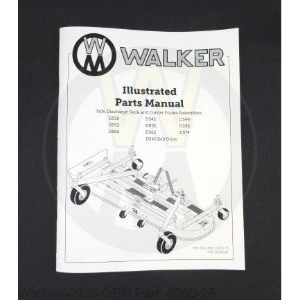 Walker Part # 5000-26 : Parts Manual/Decks/DSD