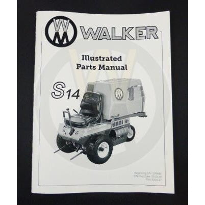 Walker Part # 5000-27 : Parts Manual MS14
