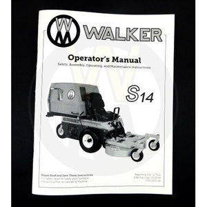 Walker Part # 5000-28 : Operators Manual MS14