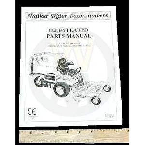 Walker Part # 5000-2 : PARTS MANUAL/S/BOUND/97