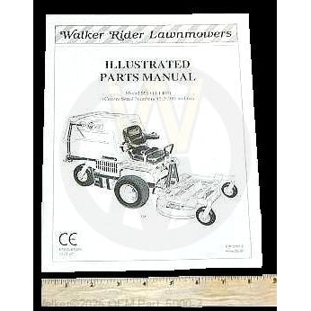 Walker Part # 5000-2 : PARTS MANUAL/S/BOUND/97