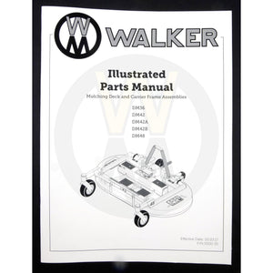 Walker Part # 5000-35 : Parts Manual/Decks/DM