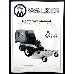 Walker Part # 5000-37 : Operators Manual MS14i