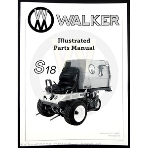 Walker Part # 5000-40 : Parts Manual MS18
