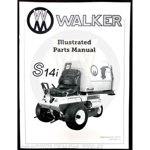 Walker Part # 5000-42 : Parts Manual MS14i
