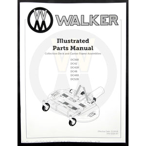 Walker Part # 5000-47 : Parts Manual/Decks/DC