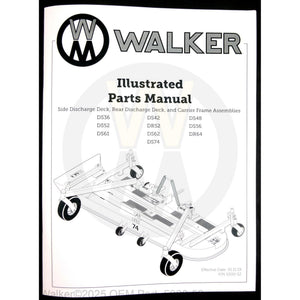 Walker Part # 5000-52 : Parts Manual/Decks/DS/DR