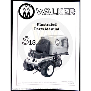 Walker Part # 5000-81 : Parts Manual MS18