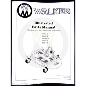 Walker Part # 5000-83 : Parts Manual/Decks/DM