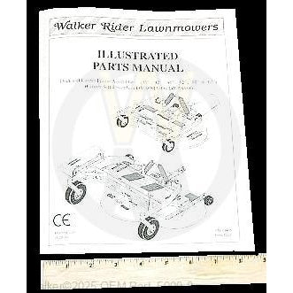 Walker Part # 5000-8 : PARTS MANUAL/DECKS/BOUND/01