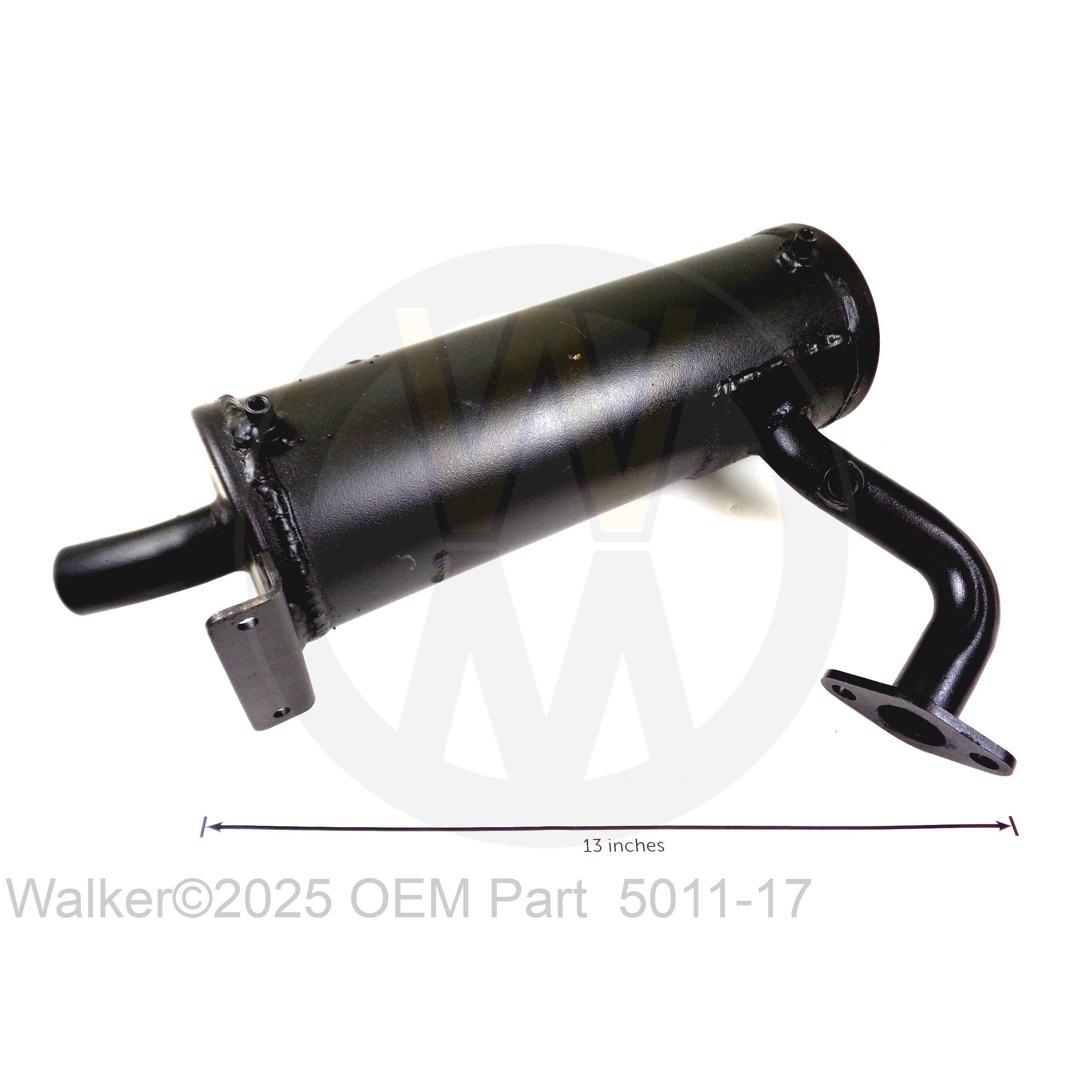 Walker Part # 5011-17 : Muffler/MS Kohler W/02 Sensor