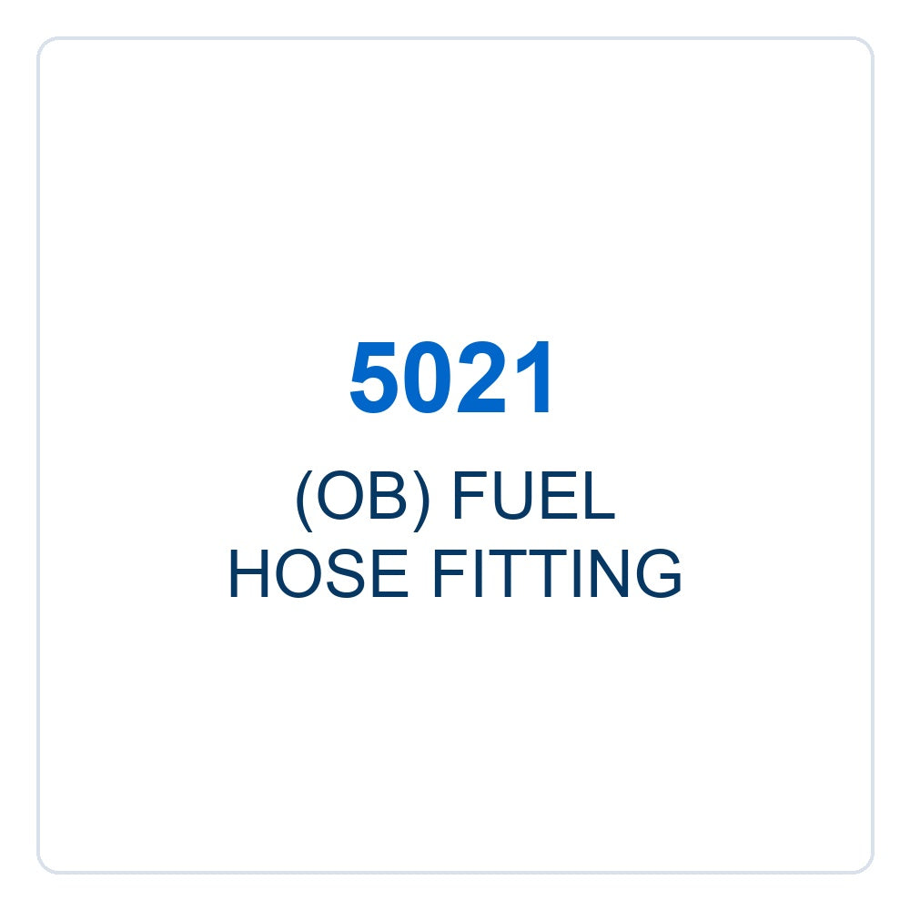 Walker Part # 5021 : (OB) FUEL HOSE FITTING