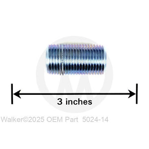 Walker Part # 5024-14 : 3/4-16 Pipe Nipple