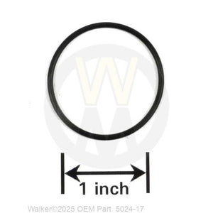 Walker Part # 5024-17 : O-Ring 1/16'