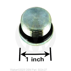 Walker Part # 5024-27 : 1-1/16'-12 Socket Plug Res Cap