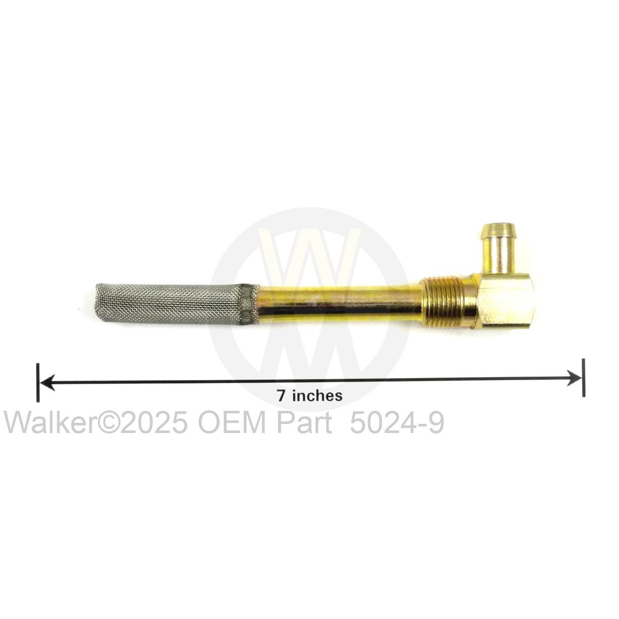 Walker Part # 5024-9 : 90 Degree Fitting W/Filter