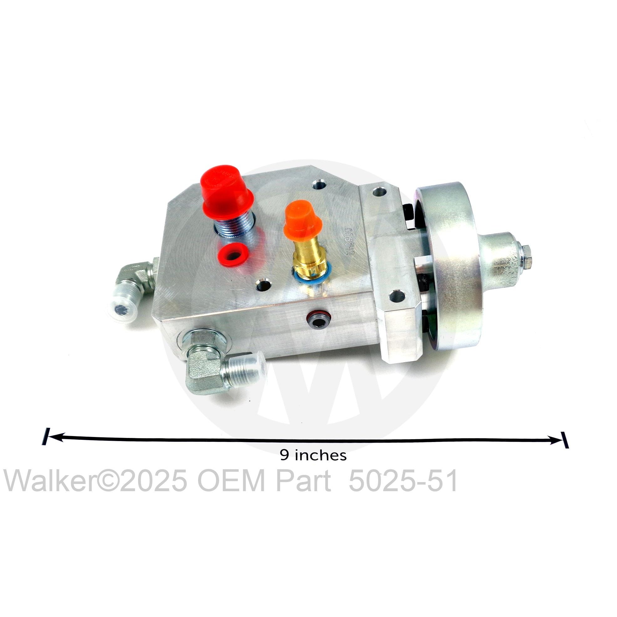 Walker Part # 5025-51 : (BULLETIN 22292)Hydro TOPS Pump Assembly/MT/MC