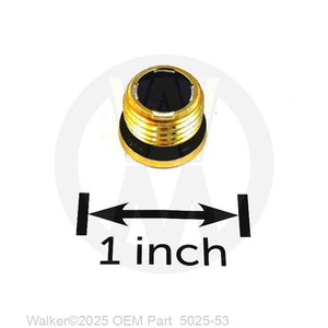 Walker Part # 5025-53 : Zero Leak Plug/Magnet (6045582-002)