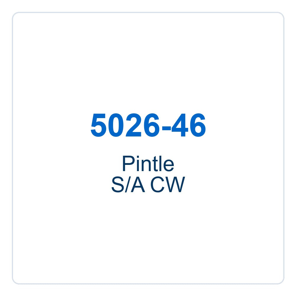 Walker Part # 5026-46 : Pintle S/A CW