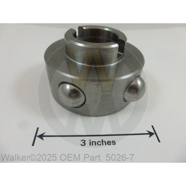 Walker Part # 5026-7 : Motor Rotor & Ball Assembly