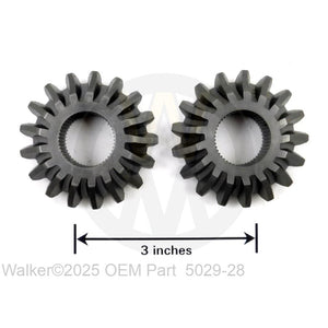 Walker Part # 5029-28 : Gear Set 17T